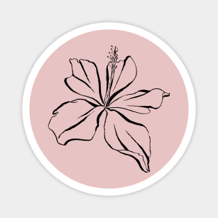 Hibiscus Magnet